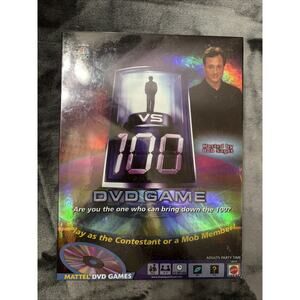 1 vs. 100 (DVD / HD Video Game) Brand New , Sealed